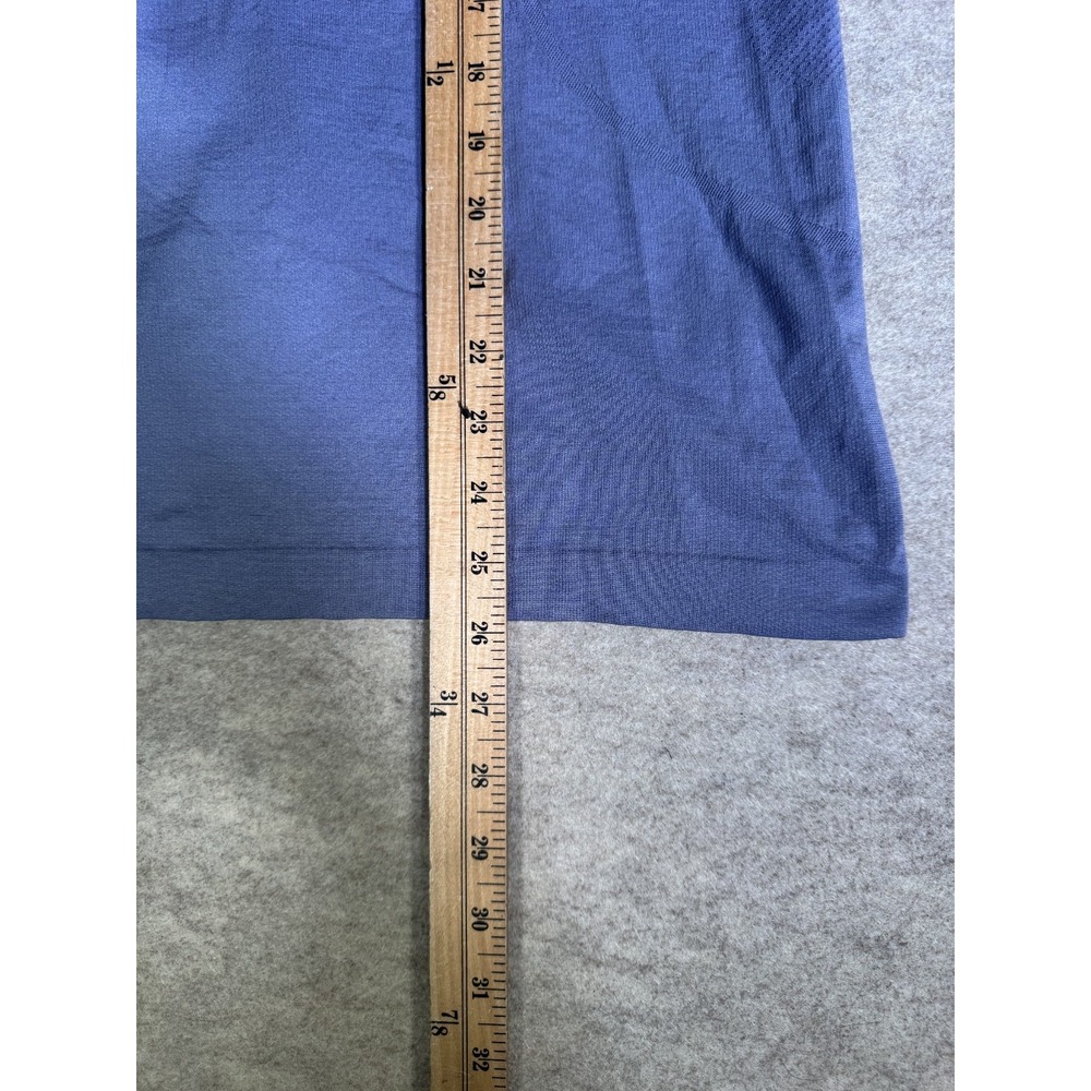 Lululemon Swiftly Tech Racerback Tank Top Women 8 Blue Run For Cheese Sweet Life - Picture 8 of 10